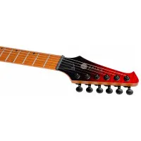 SPIRA S-450 TRD Электрогитара, Superstrat, 6 струн, HH, цвет красный с переходом в черный