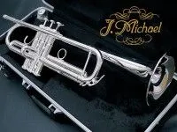 J. Michael TR-300S Труба Bb, серебряное покрытие, в кейсе