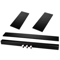 NUX NPS-1-BK Стойка с блоком из 3-х педалей для цифрового пианино NPK-10, цвет чёрный