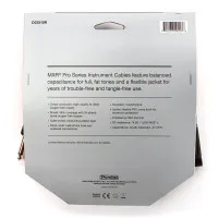 Dunlop DCIX10R Шнур инструментальный JACK 1/4"(прямой) ⇔ JACK 1/4"(угловой), 3 метра, чёрный