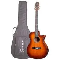 Гитара электроакустическая CRAFTER LITE-TE CD/VTG + чехол