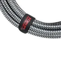 Kirlin MWC-270 1M BKA Шнур микрофонный XLR (female) ⇔ XLR (male), 1 метр, черный/серый