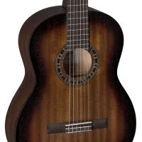 LA MANCHA Granito 33-N-MB Гитара классическая 4/4, Mahogany Burst, матовая