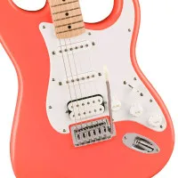 FENDER SQUIER SONIC STRAT HSS MN Tahitian Coral Электрогитара, 6 струн, цвет коралловый