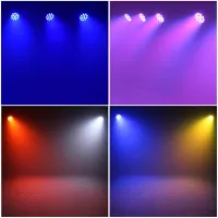 STAGE4 Q-PAR 12x10XWAU Прожектор светодиодный LED PAR 12x10Вт RGBWAU (6-в-1)