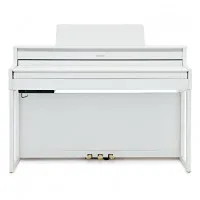 Roland HP704-WH + KSH704/2WH Пианино цифровое, 88 клавиш, 384 полифония, 324 тембра