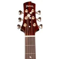 Trumon SAKURA 990 TF-E1 Гитара акустическая со звукоснимателем 41" Grand Auditorium, с чехлом