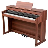 NUX NCK-430-WN Пианино цифровое, 88 клавиш, 3 педали, цвет орех
