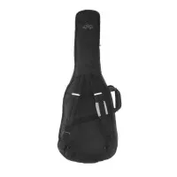 Madarozzo MA-G0050-DR/BG чехол для акустической гитары Dreadnought, утеплен., чёрный/серая отделка