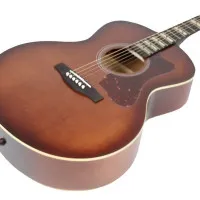 Norman ST30 MJ HB ELEMENT Гитара электроакустическая JUMBO, 6 струн, , цвет гавана бёрст