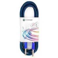 True magic TEJ015/6M Шнур гитарный JACK 1/4"(прямой) ⇔ JACK 1/4"(прямой), 6 метров, синий