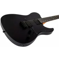 SPIRA T-400 MBK Электрогитара, Telecaster, 6 струн, HH, цвет черный матовый