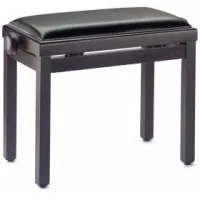 STAGG PB39 RWM SBK Банкетка для пианино с виниловым верхом, матовый палисандр