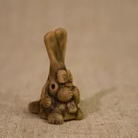 Мастерская Сереброва (к2-сс-03) Свистулька глиняная