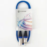 True magic TLC 1.5M/BL Шнур микрофонный XLR (F) ⇔ XLR (M), 1.5 метра, синий