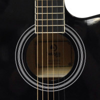 Solista SO-3910 BK Гитара акустическая 39", цвет чёрный