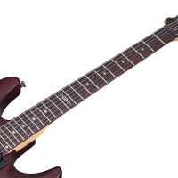 SCHECTER SGR C-1 WSN Электрогитара, 6 струн, цвет ореховый сатин, чехол в комплекте