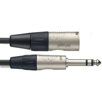 STAGG NAC3PSXMR Шнур аудио, балансный, JACK 1/4