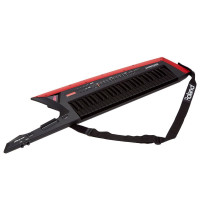 Roland AX-EDGE-B Cинтезатор сценический с наплечным ремнем, 49 клавиш, чёрно-красный