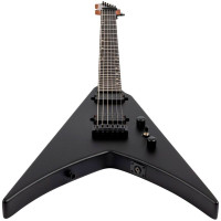 SPIRA V-400 MBK Электрогитара, Flying v, 6 струн, цвет матовый черный