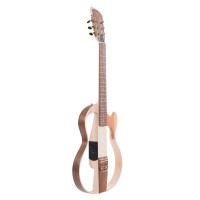 MIG Guitars SG4SAD23 Гитара классическая Silent SG4 с подключением, сапеле, тонировка темный орех