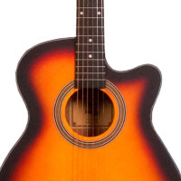 Solista SO-A1 F SB Гитара акустическая 40" Folk, цвет санберст