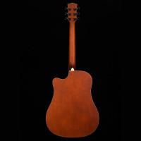 KEPMA D1C Sunburst Гитара акустическая Dreadnought, цвет санберст глянцевый