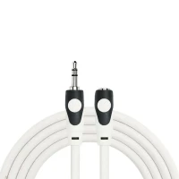 Kirlin LGA-569L 3M WH Шнур-удлинитель аудио, stereo JACK 1/8" (M) ⇔ stereo JACK 1/8" (F), 3м., белый