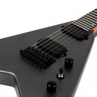 SPIRA V-400 MSL Электрогитара, Flying v, 6 струн, цвет матовый серый графит