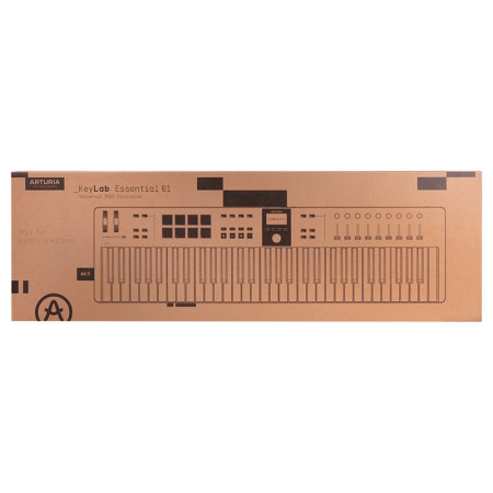 Arturia KeyLab Essential 61 mk3 Black MIDI клавиатура 61 клавиша