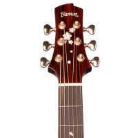 Trumon SAKURA 990 TF-E1 Гитара акустическая со звукоснимателем 41" Grand Auditorium, с чехлом