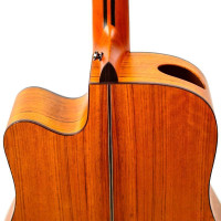 SQOE SQ-P Гитара акустическая 41", дредноут, цвет натуральный