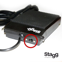 STAGG SUSPED 5 Педаль сустейна с переключателем полярности